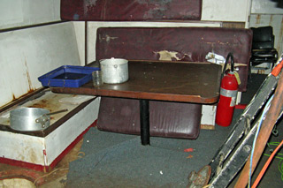 galley table