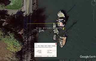 Google Earth image of Hero