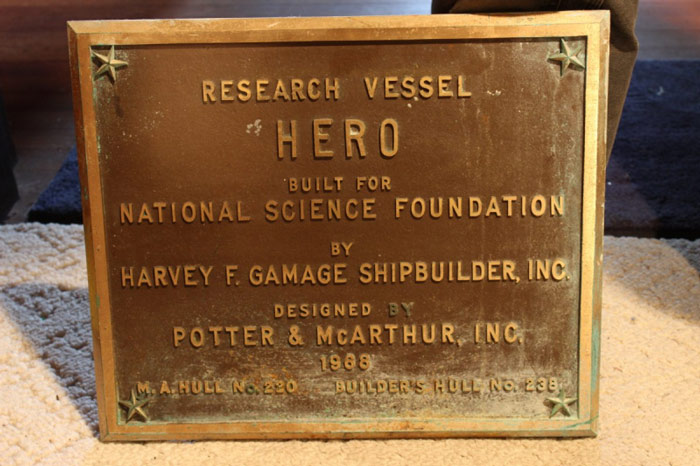 ship's plaque