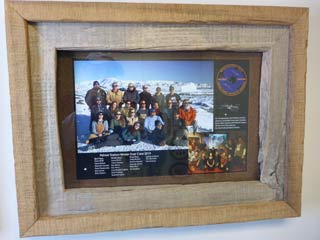 the framed winterover photo