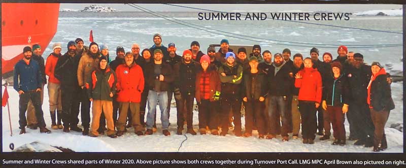 Palmer summer plus winter crews