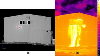 thermal image scan of GWR